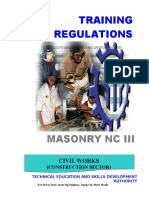 TR Masonry NC III