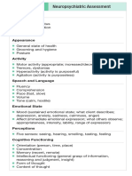 Assessing Mental Health Nursing