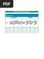 Continuing Professional Development - Development Action Plan