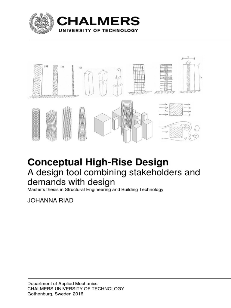 Conceptual HighRise Design A Design Tool Combining Stakeholders and