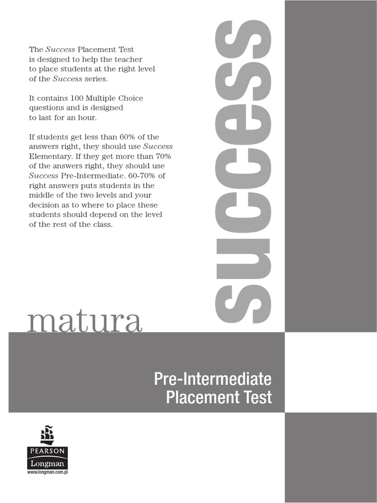 Matura Revision 1 My Matura Success