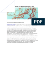 The Application of Peptide Nucleic Acids