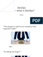 Devops Part I - What Is Devops?: Len Bass