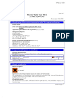 Material Safety Data Sheet: 1 Identification of The Substance/preparation and of The Company/undertaking