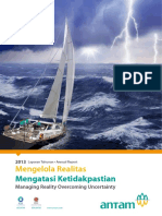 Aneka Tambang Antam Annual Report 2013 Antm Company Profile Indonesia Investments PDF