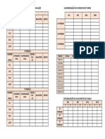 Calendarização Dos Elementos de Avaliação e Horário