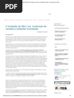 A Fundação de São Luís_ Mudanças de Versões e Tradições Inventadas - Sinproesemma Online