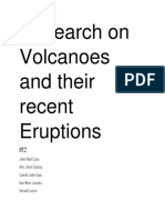 Volcano Research and Eruptions