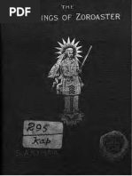 Teaching of Zoroaster and the Philosophy of the Parsi Religion