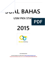 Soal dan Pembahasan USM PKN STAN 2015.docx