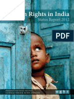 Human Rights in India Status Report 2012