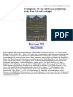 Early Kingdoms of The Indonesian Archipelago and The Malay Peninsula PDF