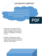 Pasos para Elaborar Un Circuito Turístico. 2018