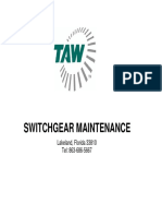Switchgear Maintenance: Lakeland, Florida 33810 Tel: 863-686-5667
