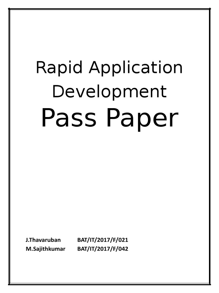 Passpaper (2015,2016&2017) | PDF | Inheritance (Object Oriented ...