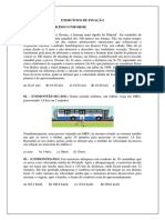 Exercícios de Fixação - Mru