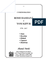 Guia completo para Rosh Hashaná e Yom Kipur