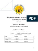 University of Petroleum and Energy Studies College of Legal Studies Dehradun