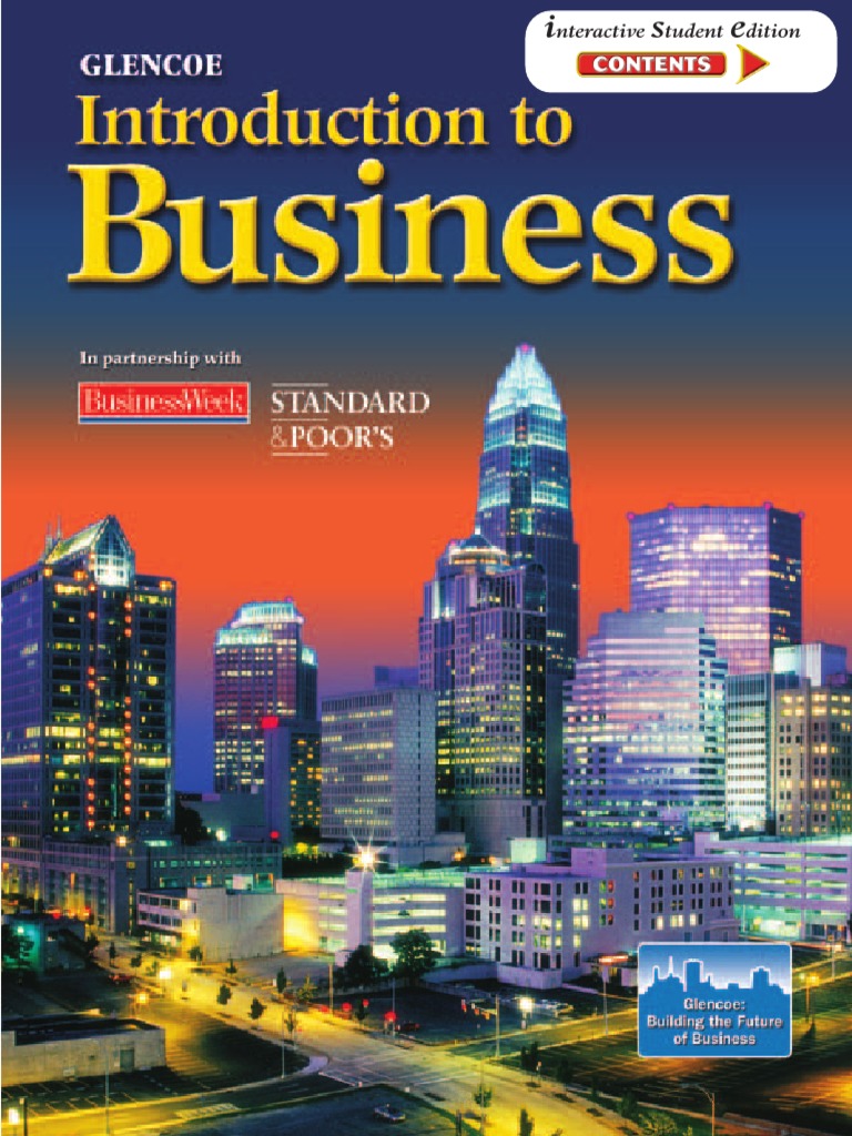 Glencoe McGraw Hill Introduction To Business Student Edition Glencoe McGraw Hill 2008 PDF