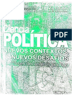 CIENCIA POLÍTICA, NUEVOS CONTEXTOS, NUEVOS DESAFÍOS, BASES DEL ANÁLISIS POLITICO 2° ED Freddy Mariñez