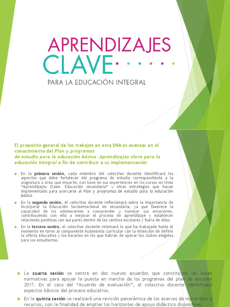 Aprendizaje Clave Resumen | PDF