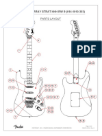 Fender Dave Murray Stratocaster HHH Diagrama