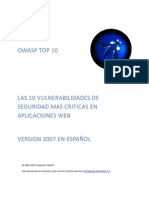 OWASP Top 10 2007 Spanish