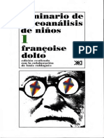 Seminario de Psicoanálisis de Niños 1. Dolto PDF