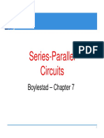 Series-Parallel Se Es Aae Circuits: Boylestad - Chapter 7