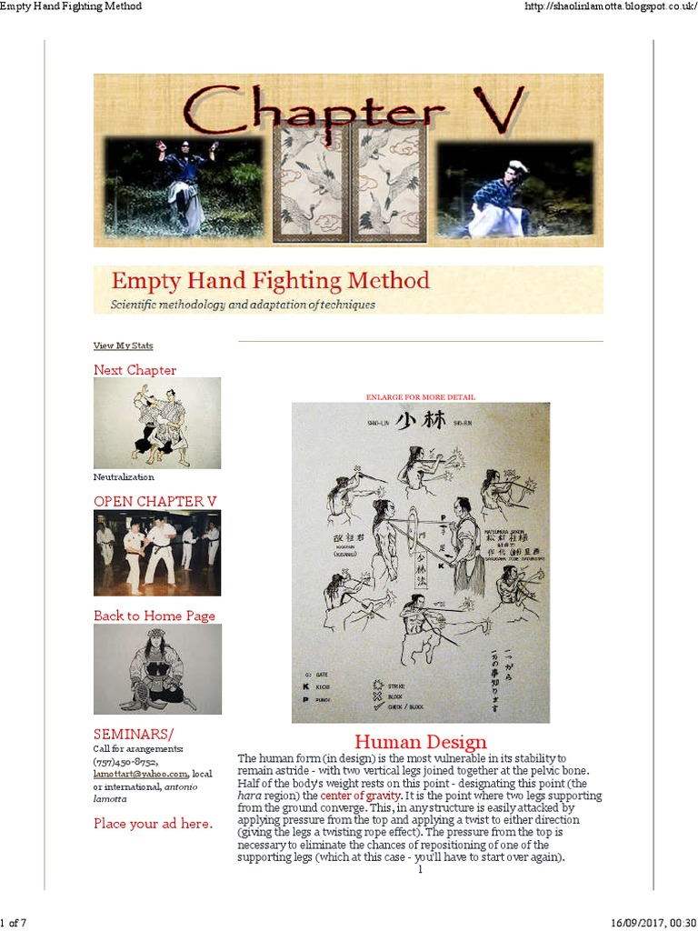 Techniques of Empty Hand Combat | PDF | Combat Sports | Combat