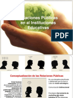 Relaciones Públicas en Al Instituciones Educativas