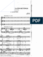 M (@dif-': Cantate: Three Latin Settings