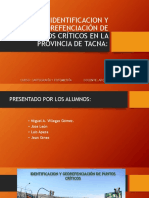 Identificacion y Georefenciación de Puntos Críticos en La