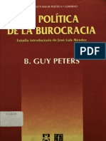 la politica de la burocracia GUY PETERS (Cap. 1).pdf