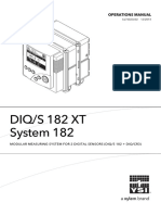 Ysi - Sensor Ysi Diqs 182 - Manual