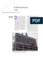 Concrete Construction ArticleCoping With Formwork Specifications