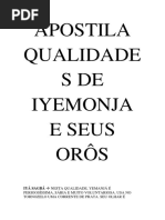 Apostila Qualidades de Iyemonja e Seus Orôs