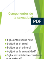 Componentes Sexualidad