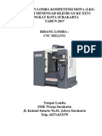 Panduan Dan Kisi-Kisi LKS CNC Milling Kota Solo2017 PDF