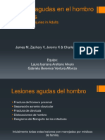 Lesiones Agudas en El Hombro en Adultos 