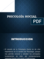 Psicologia Social I