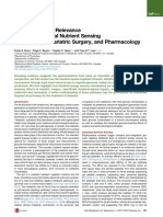 Intestinal Nutrient Sensing