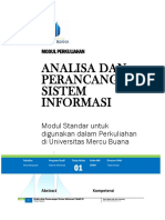 Modul Analisa Perancangan Sistem Informasi PDF