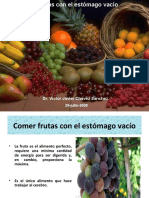 Frutas Con El Estomago Vacio