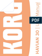 HAVIAN30 UserManual v2.0 E PDF