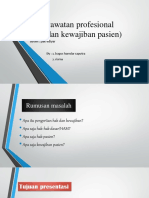 Keperawatan Professional (HAK DAN KEWAJIBAN)