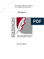 Fazekas Házirend PDF