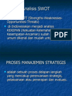 Analisis SWOT