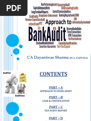 1 Approach To Bank Audit Dns 17 18 Final Banks Audit
