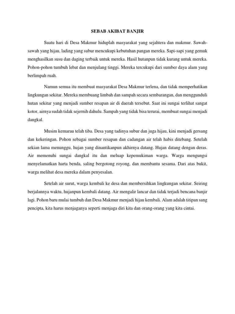 Contoh Teks Eksplanasi Docx